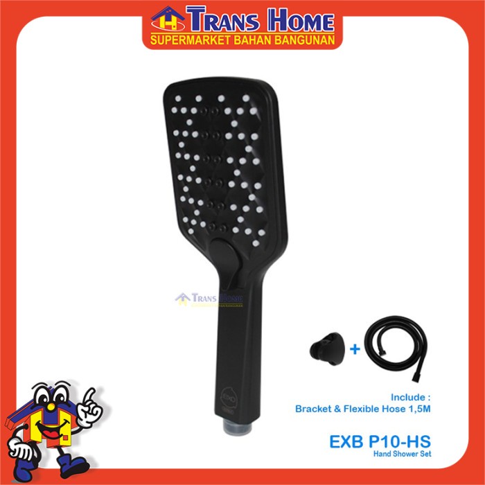 EIXO Hand Shower Kamar Mandi EXB P10 HS Black (EIXO)