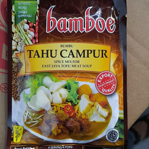 Bamboe Export Tahu Campur 100 gr