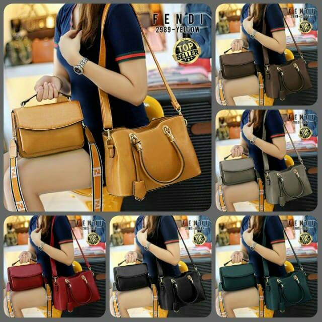 Tas Selempang Fendi 2989Quality      : Semi Premium