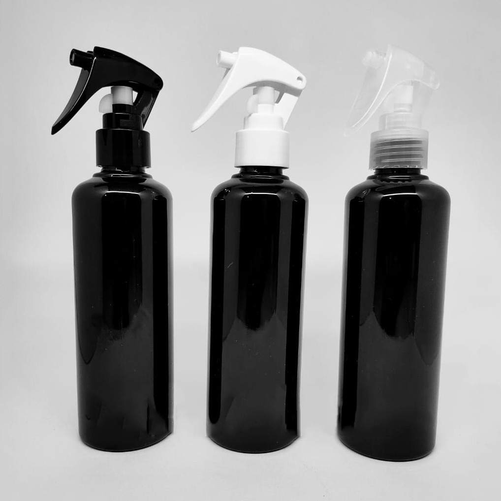 BOTOL 250ML HITAM TUTUP SPRAY TRIGGER BURUNG N24 / BOTOL 250ML TRIGGER BURUNG SPRAY [HARGA GROSIR]