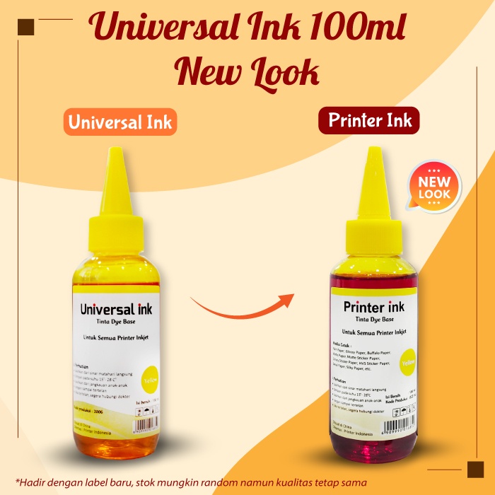 Tinta Canon 100ml Tinta Korea Untuk Isi Ulang Cartridge Canon Universal