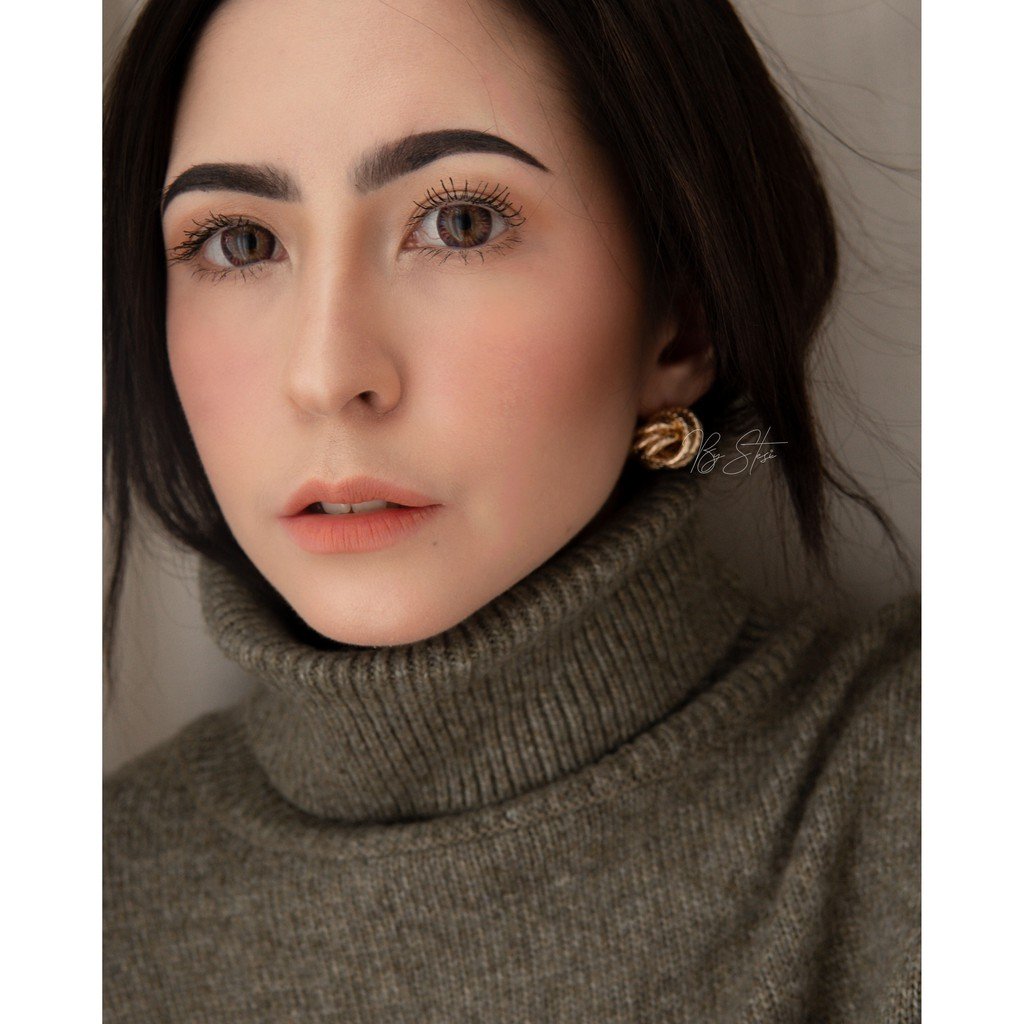 ByStesi Double Ring Gold Earring (ANTING E51) | Anting Wanita Gold Emas Korean Simple Casual Style-2