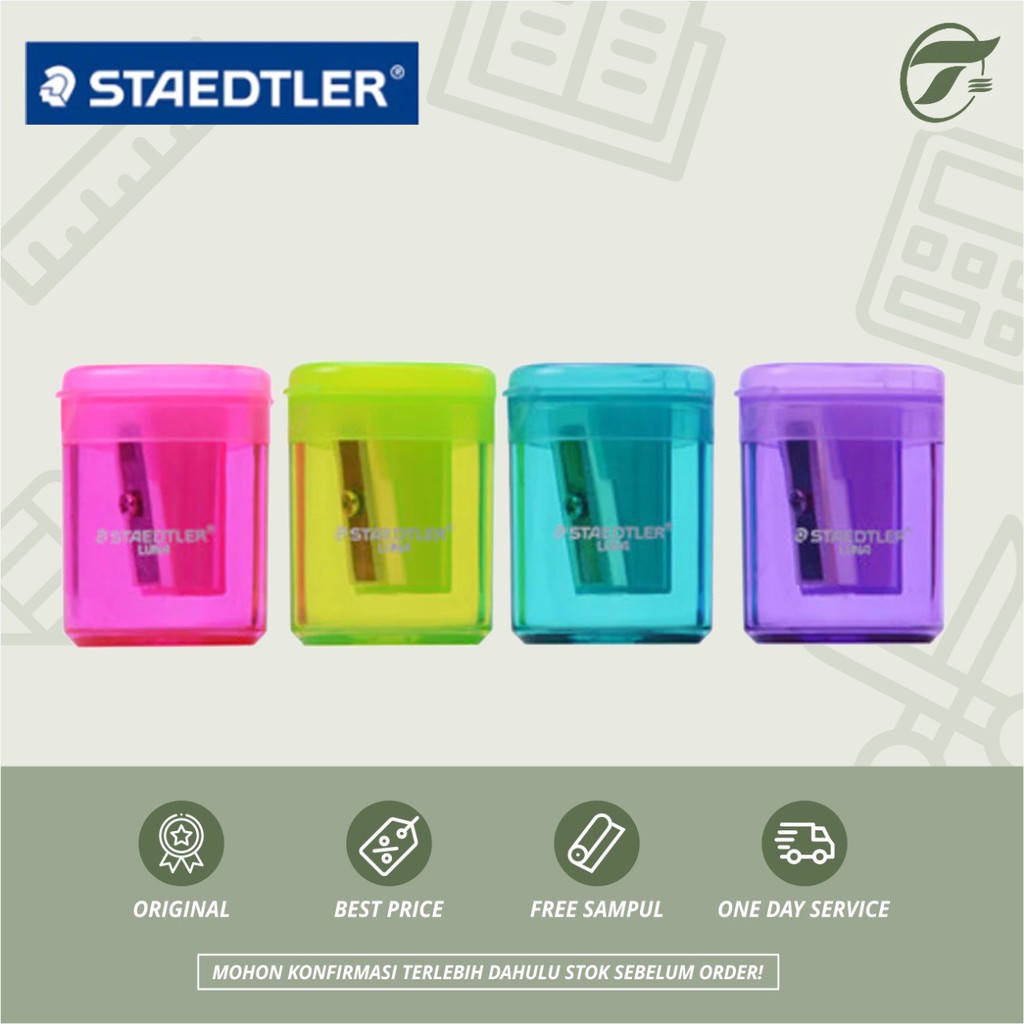 

SHARPENER RAUTAN TUB 51105LKP24 TH LUNA STAEDTLER