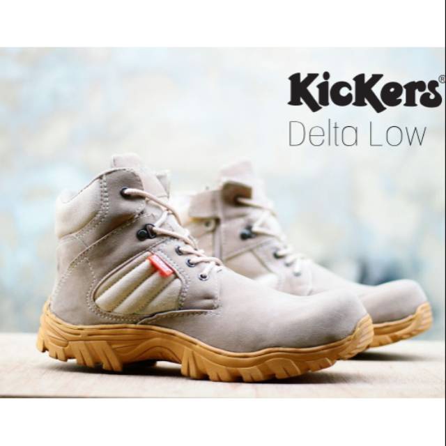 Sepatu boots tactical desert safety Delta gurun