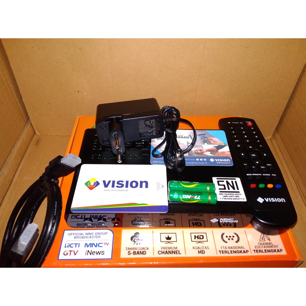 Decoder Receiver Jawara Vision Hd Kartu Tayang New Shopee Indonesia