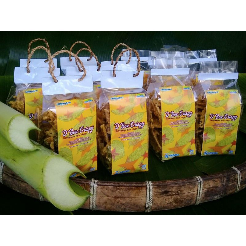 

Keripik Gedebog D'Box Crispy Keripik Murah Dan Enak