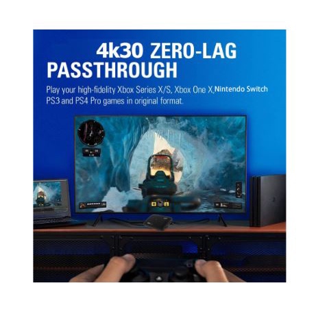 Video capture ezcap hdmi usb 3.0 3.5mm gamelink raw 4k 30hz live streaming recording 321 ezcap321 ec321