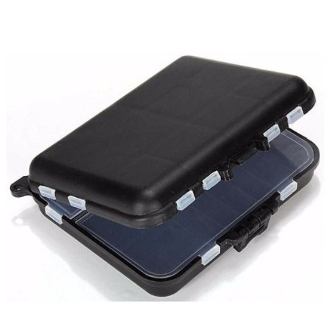 [MANCINGBRO] - TaffSPORT Box Kotak Perkakas Kail Pancing Waterproof Case - Q041 - Black