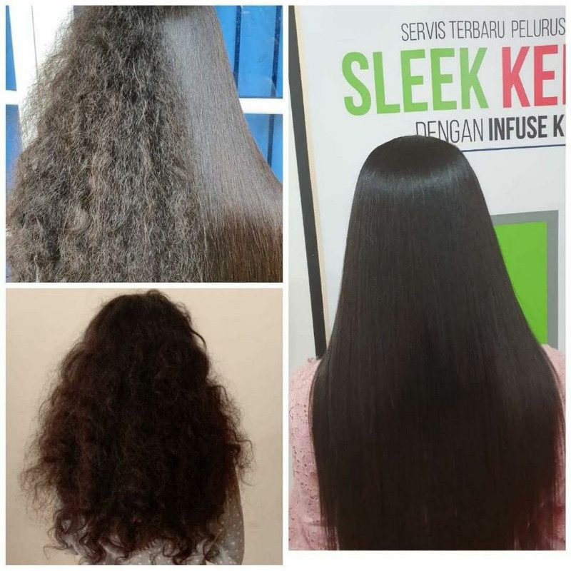 ILVASTO SLEEK ET LISSE MINI Smoothing Pelurus Rambut Sekali Pakai 2x130 ML