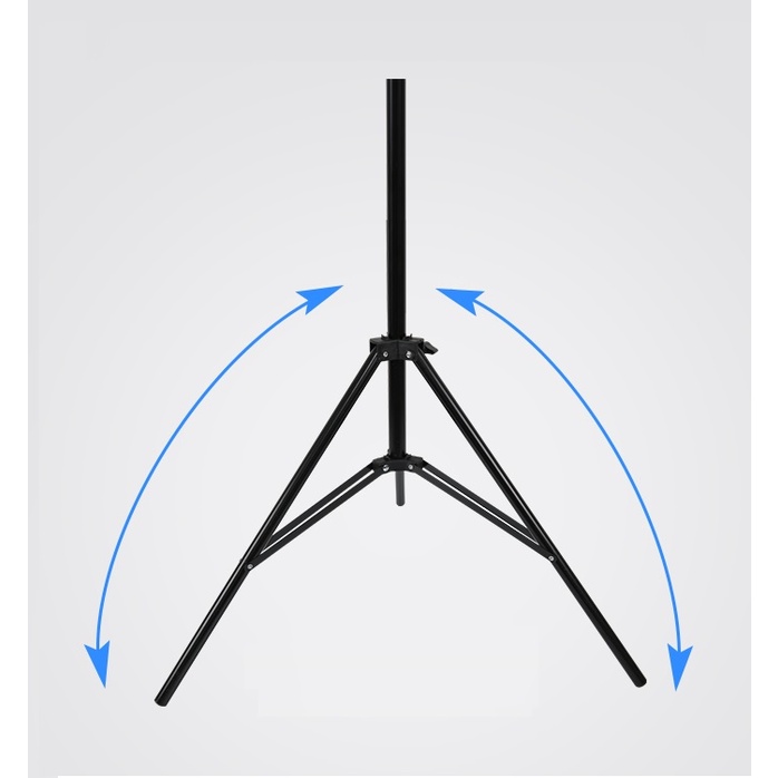 2,1meter Tripod untuk HP CAMERA RING LIGHT DLL