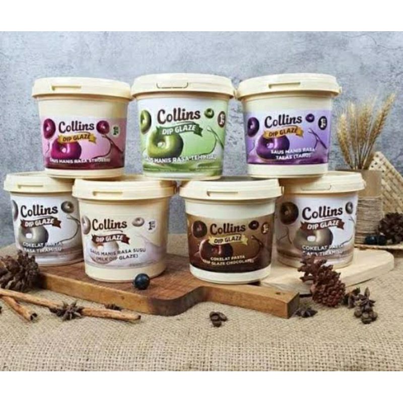 

Collins Dip Glaze all Varians