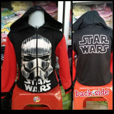 Sweet Honey ~ Sale Jaket Anak Star Wars Warna Hitam