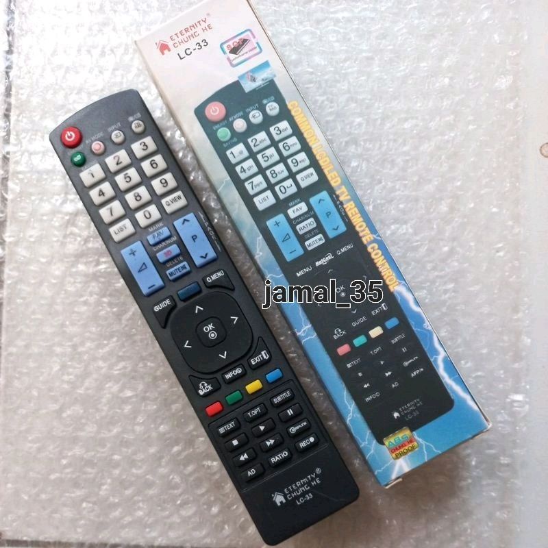 REMOTE REMOT TV LG LCD LED 3D  MULTI/UNIVERSAL