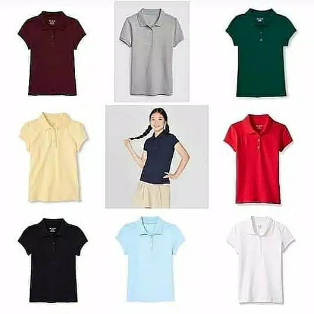 Baju Kaos Anak-Anak Cewe Cewek Perempuan Lengan Pendek Murah Branded 10thn