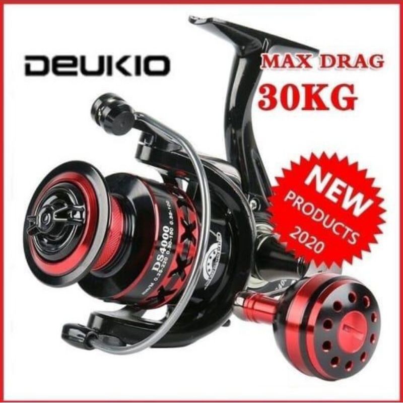 rell spining deukio 2000/3000 max drag 30kg