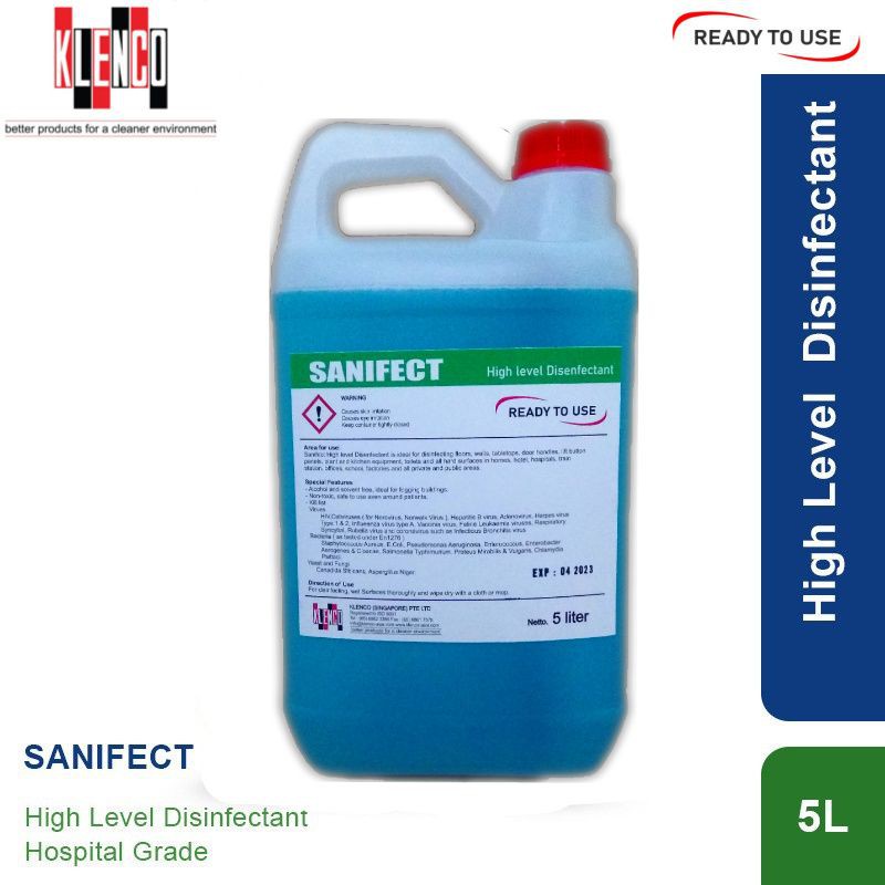 Desinfektan Klenco Sanifect 5 Liter disinfektan sanifect ready to use