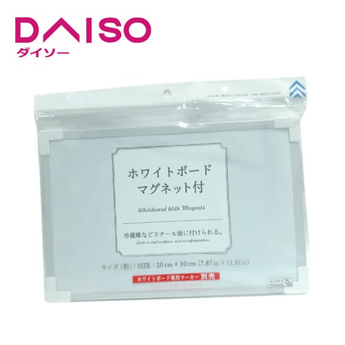 

Daiso whiteboard with magnets
