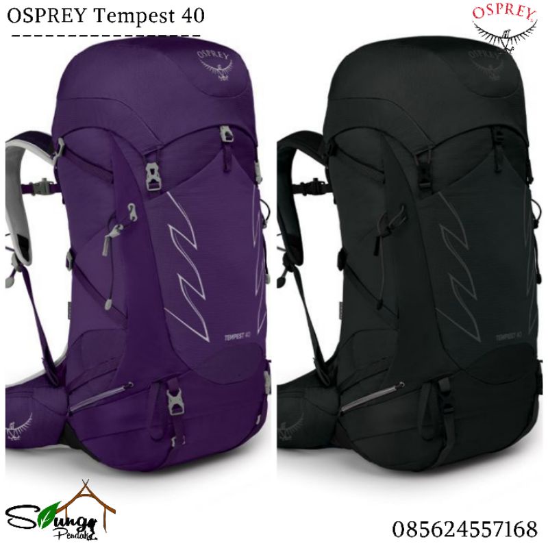 Tas Gunung / Carrier Osprey Tempest 40 Original Best Seller Terlaris