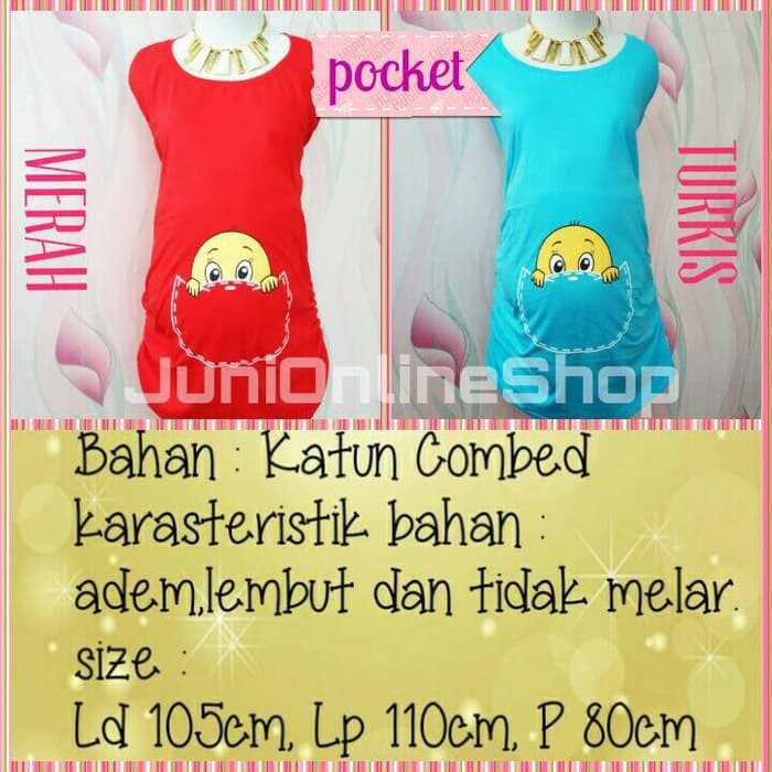 Baju Hamil  Baju Hamil Bumil Unik Lucu Blouse Kaos