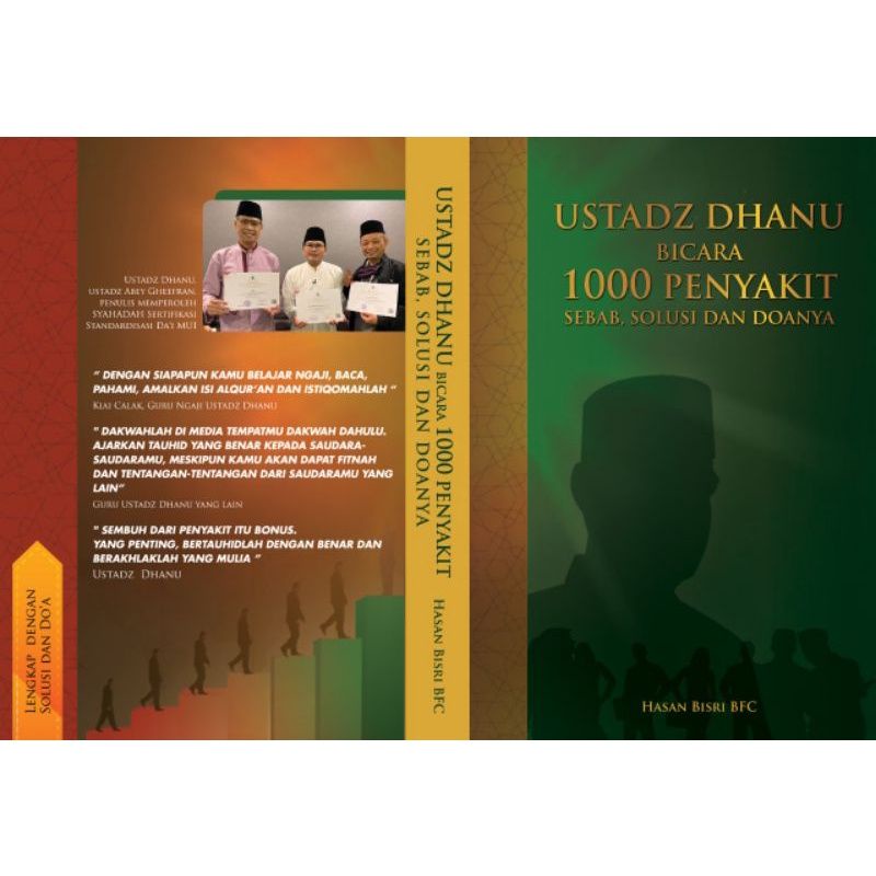 (Dijamin ORI) Buku Ustadz Dhanu bicara 1000 Penyakit, Sebab, Solusi, dan Doanya