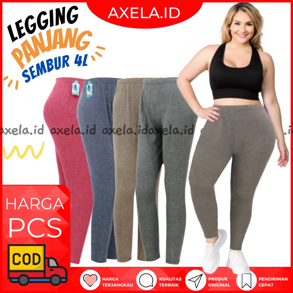 TERMURAH  Legging sembur Warna Panjang Spandex Rayon Warna Merah, Abu,Tiramisu, Biru Sembur Panjang 