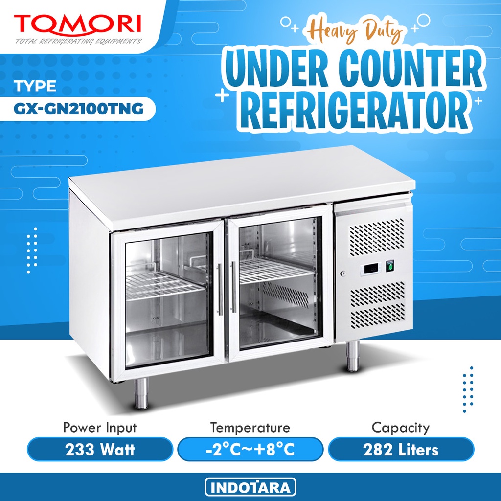 Undercounter Refrigerator TOMORI - GX GN2100TNG