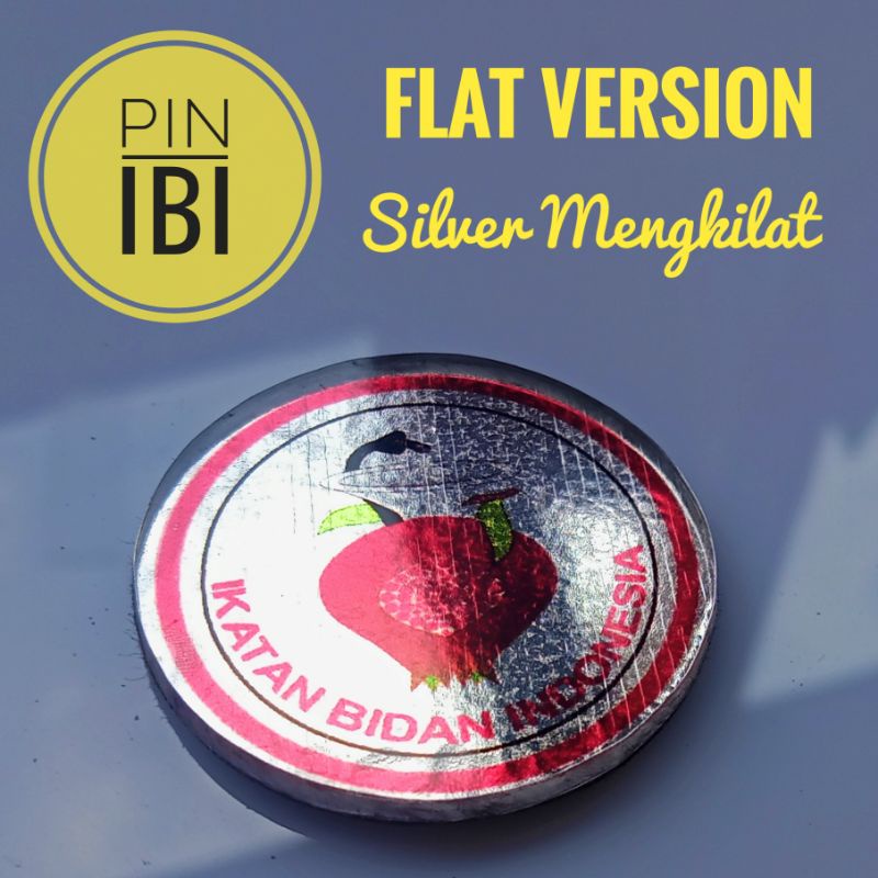 Pin IBI - Ikatan Bidan Indonesia - Peniti &amp; Double Magnet