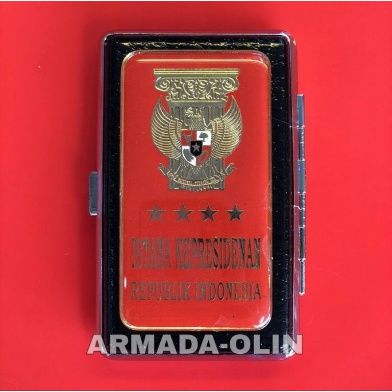 Wadah Rokok Logo | Tempat Rokok Istana Presiden