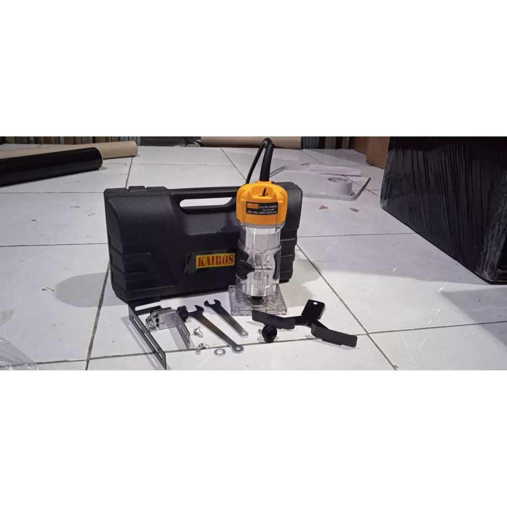 KAIROS ELECTRIK TRIMMER SET BOX KA-371WT MESIN PROFIL TERBARU