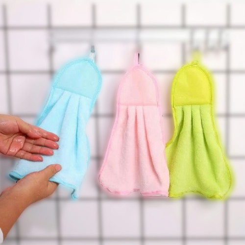 Kain Lap Gantung / Kain Lap Tangan Gantung Microfiber Serbaguna