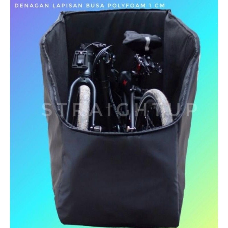 Box Cover Sepeda Lipat/Tas cover Sepeda Lipat/Sepeda