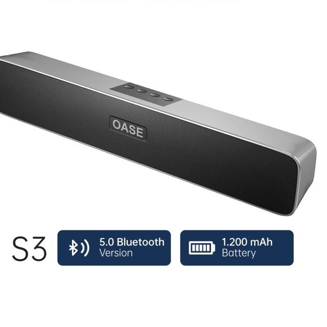 OASE S3 SPEAKER WIRELESS / BLUETOOTH BY OPPO (TIPE BARU) - Versi lama 2019 