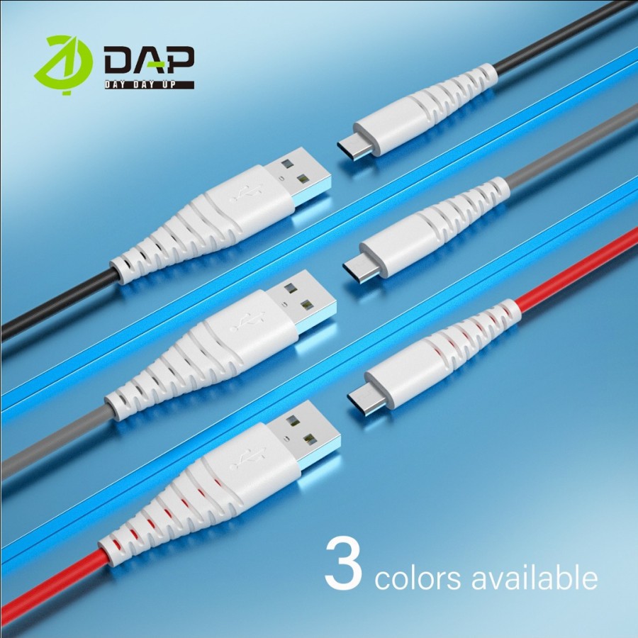 Kabel Micro DAP D-S30M Kabel Data Micro USB Fast Charging - ISI 30 -