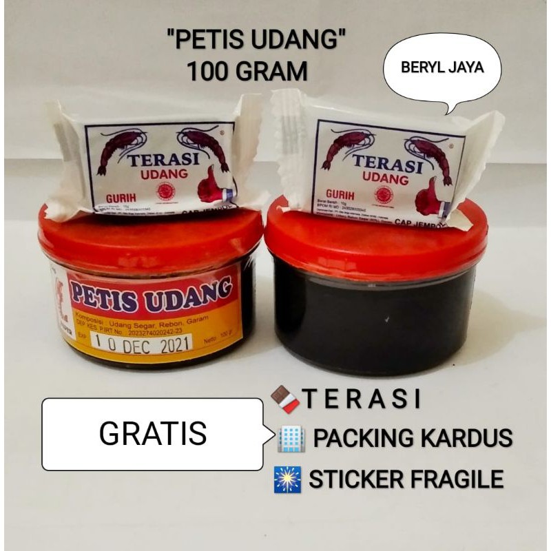 

Petis Udang Khas Cirebon 100 gram