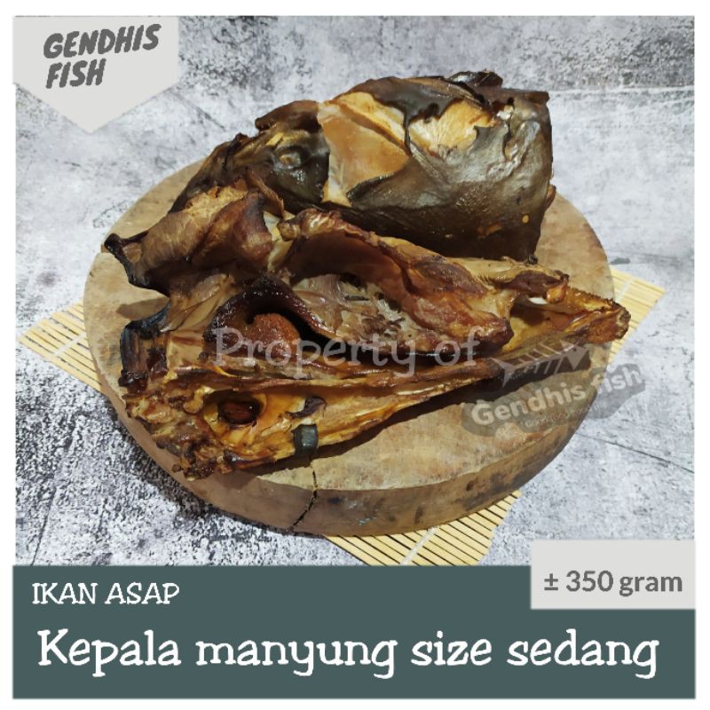 

Kepala manyung asap size sedang / ikan asap manyung