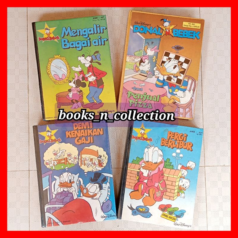 bundel komik donal bebek majalah donald duck lawas