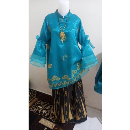 BAJU BODO ORGANDI MODERN BUGIS WAJO (baju saja)