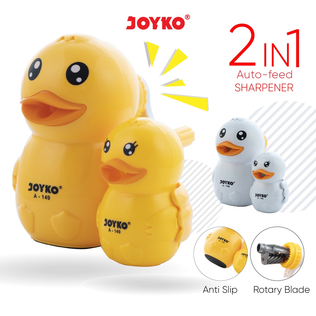 

Sharpener Rautan Serutan Putar Joyko A-149 2 In 1