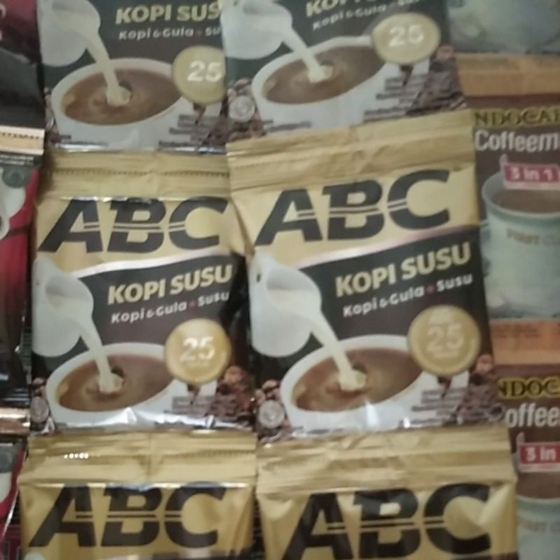 

ABC kopi dan gula+susu