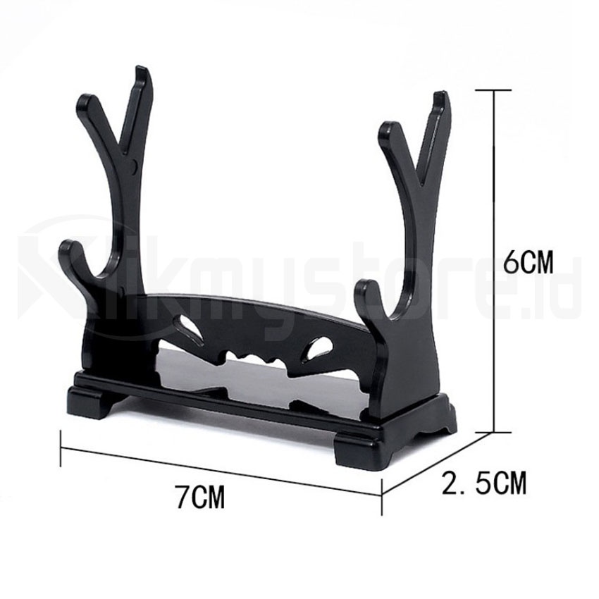 Rak Kunai Ninja Naruto Stand Pisau Pedang Mainan Miniatur Senjata Rack