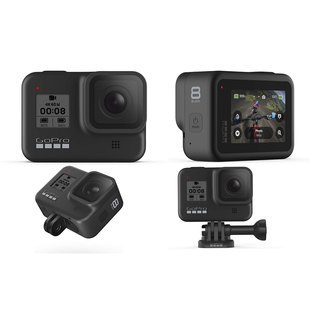 GOPRO HERO 8 4K - GARANSI RESMI TAM - BLACK  not gopro hero 9 10