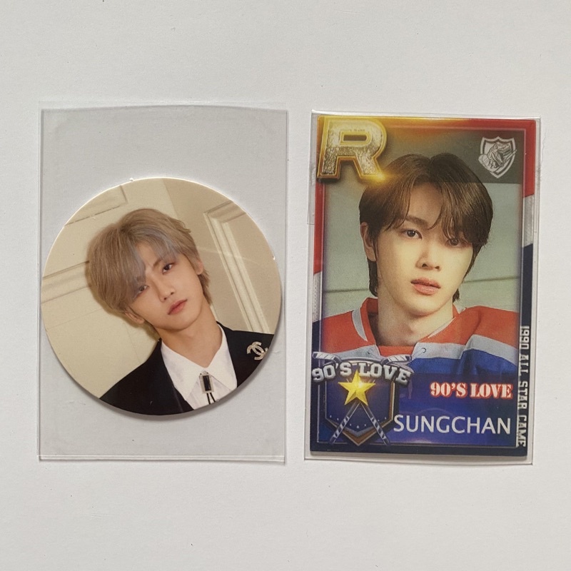 jaemin cc we boom circle card nct sunchan lenticular 90s love