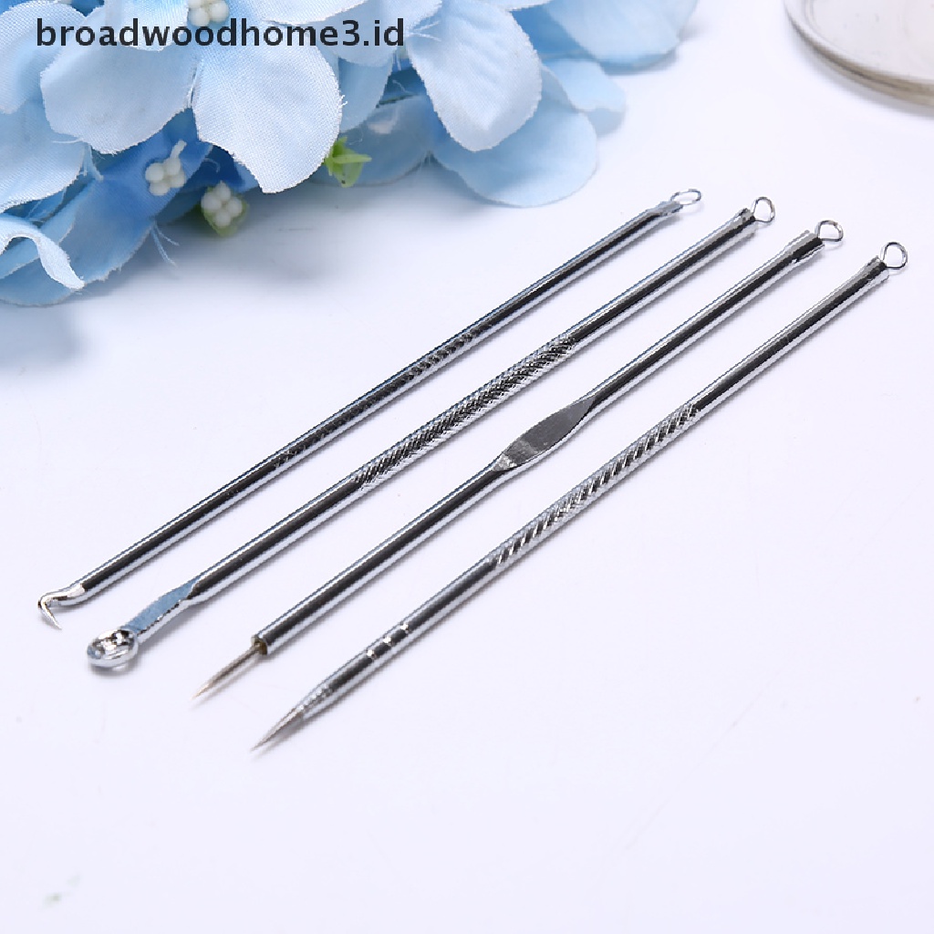 4pcs / set Alat Pembersih Komedo / Jerawat