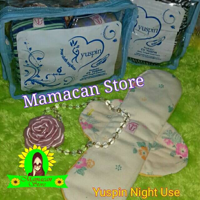 Pembalut Kain Yuspin Night Use Shopee Indonesia