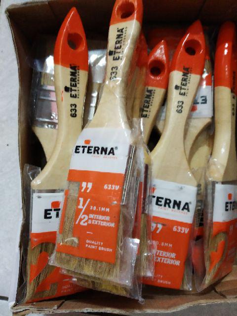 Kuas Cat Tembok Eterna Asli 633 11/2 Kualitas Bagus Bulu Kuat Awet