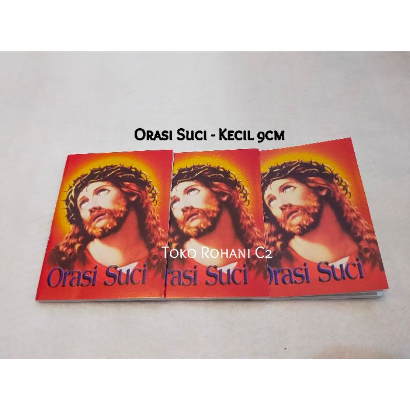 Buku Orasi Suci 9cm - Orasi Suci