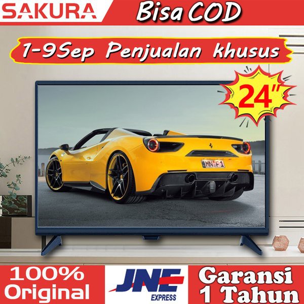 Miliki Sakura TV LED 24 inch tv murah HD Televisi Model TCLG-S24G Terlaris