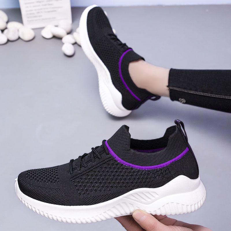 [ESSE] Sepatu Sneakers Slip on Kanvas Ala korean Wanita Casual Import Style w3