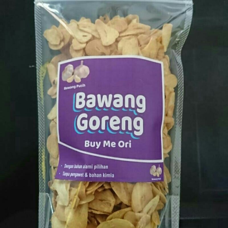 

BAWANG PUTIH GORENG 100 gr