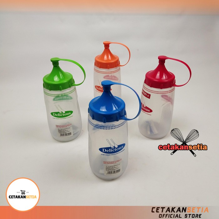 Botol Kecap Saus LION STAR 475ml BESAR | Botol Tempat Mayonaise Saus